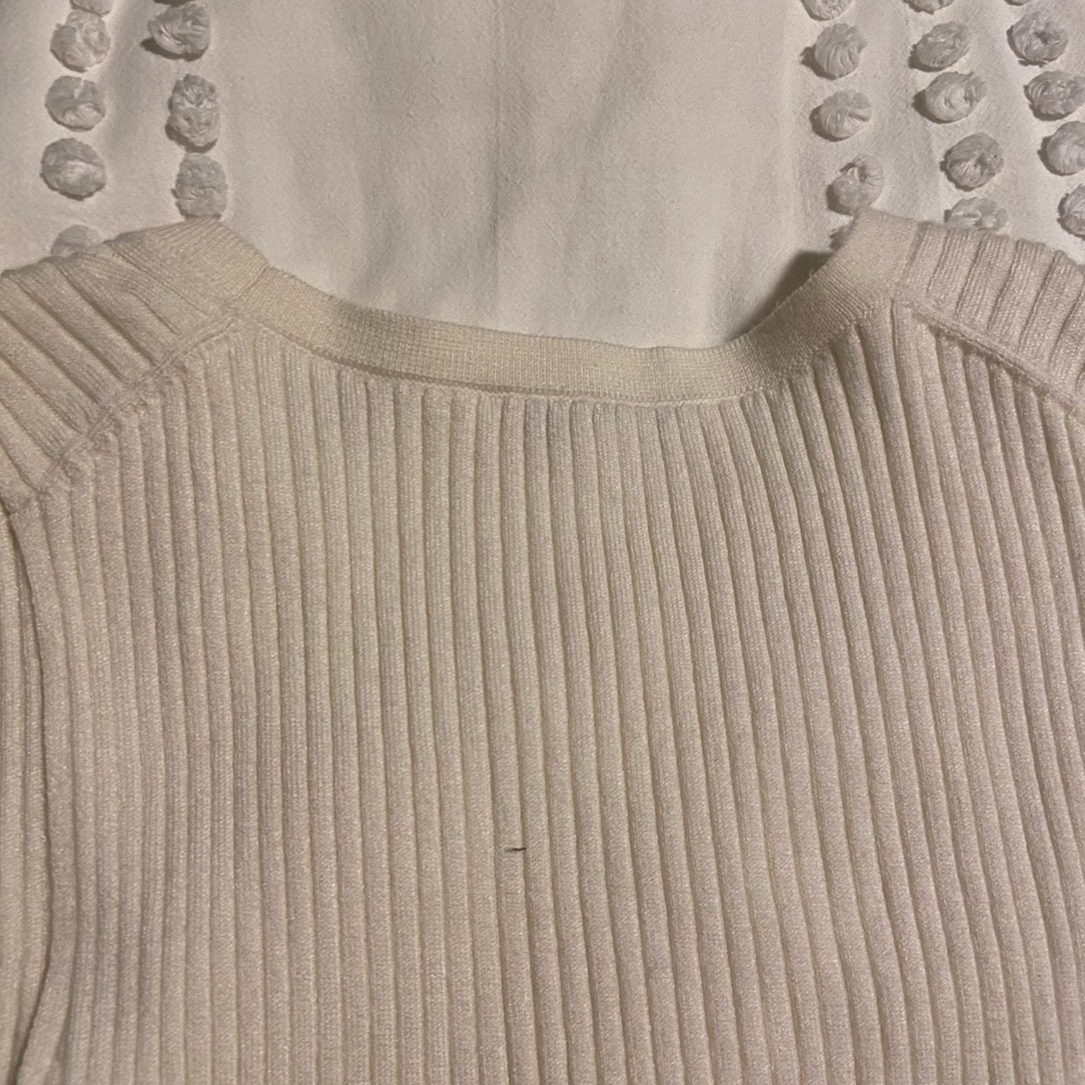 Vince Ribbed Sweater Tank - Picture 6 of 6